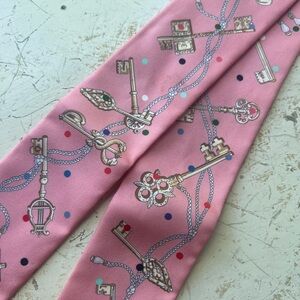 Hermes Pink Twilly Scarf